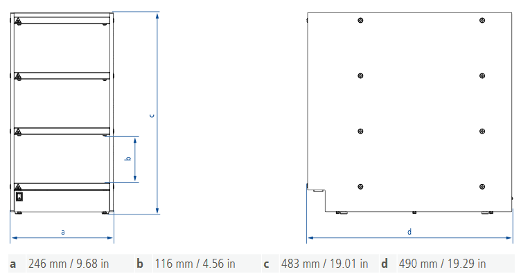 Thermoplan BW4c Tassenwärmer Datenblatt